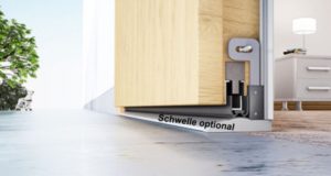 Bodendichtung wandbündige tür