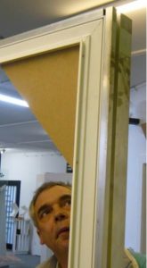 Zarge für Ständerwerk