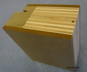 Vollholzeinlage Einbruchschutztuer