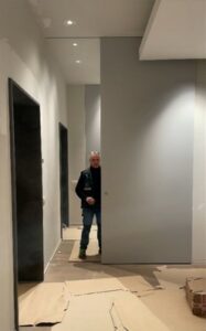Schiebetür in Übergröße