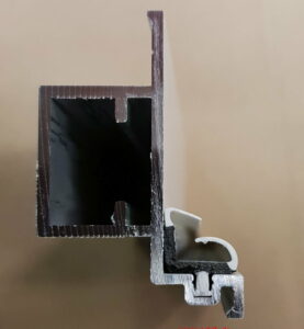 Brandschutz-Zarge mit Dichtungsprofil